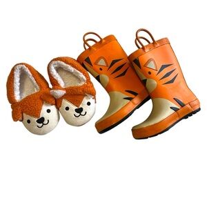 9 Toddler Target Cat & Jack Rain Boots and Slippers